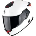 Scorpion EXO-GT SP Air Solid Helm, weiss-rot, Größe M für Männer