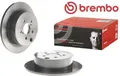 2x Bremsscheibe Brembo 08.C661.11 2 Bremsscheiben Hinterachse Hinten