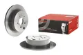 2x BREMBO Bremsscheibe PRIME LINE - UV Coated 08.C661.11 für XV FORESTER IMPREZA