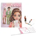 Depesche Create Your TOPModel - Malbuch mit 40 vorgedruckten Seiten zum Ges ...