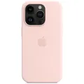 Silikon-Case MagSafe für das Apple iPhone 14 Pro - Chalk Pink