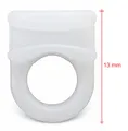 rewagi® 100 Ösengleiter Gardinengleiter Weiß – für Gardinenschiene – Made in DE