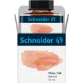 Schneider Tintenglas 15ml Pastell apricot (Orange, 1 Stk.) (6936)