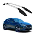 Aluminium Dachreling Relingträger für Mazda CX-3 2015-2025 Silber 2x