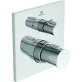 IDEAL STANDARD Badethermostat UP Cerathe BS2, Rosette 163x163mm, Chrom