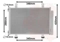 52005116 VAN WEZEL Kondensator, Klimaanlage für OPEL,SUZUKI