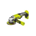 RYOBI 18 V ONE+ Akku-Winkelschleifer R18AG-0, kabelloses Schleif- und Trennwerkzeug, 7500 U/min, kraftvolle Metall-, Stein- & Fliesenbearbeitung
