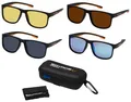 Savage Gear Sonnenbrille Savage Gear Savage1 Polarisierte Sonnenbrille TAC Gläser - 4 Farben Polarisiert mit TAC-Gläser