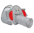 LittleTom Spielzelt mit Tunnel - Pop Up Kinderspielzelt - Bällebad Zelt Indoor Outdoor Faltbares Garten Kinderzelt ohne Bällebadbälle - Ballzelt mit Tasche