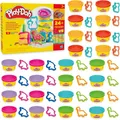Hasbro F9822 Play-Doh Kinder Knete Fantastischer Party Pack 24 Dosen Ausstecher