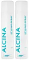 2x Alcina Styling Spray mit Aerosol Natural 200 ml