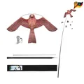 Flugkite Vogelschutzdrache 4m Teleskopstange Garten Feld