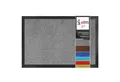 Floordirekt Fußmatte Monochrom, Rutschfeste Schmutzfangmatte Indoor, 30°C Maschinenwaschbar, Rechteckig, Höhe: 7 mm, Geeignet für Trockner & Fußbodenheizungen, UV-Beständig, Antistatisch