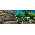 Aquariumdekor Europet Bernina Rückwand Blau 80x40 Cm