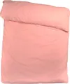 Zoeppritz Perkal-Bettdeckenbezug Easy Farbe salmon Größe 155x220