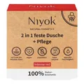 2in1 feste Dusche+Pflege - Intense red 80g | NIYOK