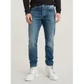 G-STAR 5-Pocket-Jeans 3301 Regular Tapered Jeans blau 28