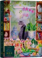 Puzzle 500 Teile  Cat in The Window, Puzzle für Erwachsene, Einfaches, Entspa...
