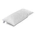 Irisette Nackenstützkissen Ben mit Top Cool Ausrüstung und Viscoschaumfüllung für Bezüge 40 x 80 cm, Weiß