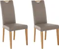 Esszimmerstuhl HOME AFFAIRE "Roberta", grau (taupe, eichefarben), B:47cm H:99cm T:61cm