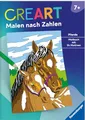 Ravensburger Malen nach Zahlen ab 7 Pferde - 24 Motive (CreArt Malen nach Zahlen)