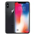 APPLE iPhone X 256GB Space Grau - Hervorragend - Smartphone