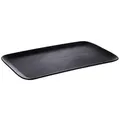 APS Serviertablett NERO, GN 1/1 große Fläche, elegant schwarz 85067 , Maße (B x L x H): 53 x 32,5 x 2,5 cm