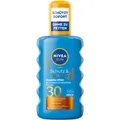 NIVEA SUN Schutz+Bräune-Spray 85445 LSF30 200ml