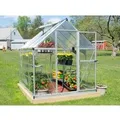 CANOPIA by PALRAM Gewächshaus Hybrid Silber 4,6 m² inkl. Fundamentrahmen