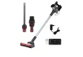 Genius Akku-Hand-und Stielstaubsauger Invictus X9 Facelift Kabellos 12-tlg., Akkustaubsauger Kabellos, 380 W, Beutellos HEPA 3 Fach Filtersystem, LED Wandhalterung bis zu 55 Min für Hartböden Teppich Tierhaare