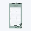 Geburtstagskalender: Ein Wandschmuck für Designliebhaber:Ein dekorativer Geburstagskalender, ohne Jahreszahl