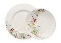 Rosenthal Teller-Set Teller-Set 4-tlg. Brillance Fleurs Sauvages, Bone China