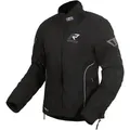 Rukka Motorradjacke Hermia Gore-Tex Damen Motorrad Textiljacke herausnehmbares Innenfutter,wasserdicht schwarz|silberfarben 44