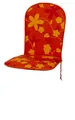 Auflage Monoblock hoch 0464 rot-orange 92x44x3,5 cm KETTtex