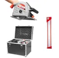 Holzmann Handkreissäge Tauchsäge SET TAS165PRO im Koffer + Führungsschine FS1500