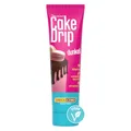 DECOCINO Cake Drip Dunkel (90g) – schokoladiger Geschmack – vegan & gebrauchsfertig – Backdeko für Torten, Kuchen, Muffins, Cupcakes, Cake Melts, Cake Melts