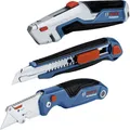 Bosch 3 tlg. Messer Set, Universal-Messer. Cutter-Messer. Klapp-Messer, Set