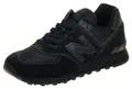 New Balance 574v3, Sneaker, Herren, Schwarz (Triple Black), 44 EU