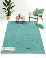 carpetfine Wollteppich Gabbeh Uni, auch als Läufer und Rund erhältlich, rechteckig, Höhe: 15 mm, reine Wolle, handgewebt, Gabbeh Loom Tiermotiv, große Farbauswahl