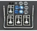 Carson 500907134 - 1:14 Dachlampenbügel Mb Actros Gigaspace - Neu