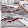 Teppich OTTO HOME "Tritom" Gr. 31, rot, B:280cm H:9mm L:380cm