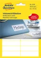AVERY Zweckform Etiketten 3340 weiß 62,0 x 19,0 mm, 392 Etiketten 