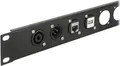 Delock D-Type Module 3,5 mm 3 pin stereo jack female to terminal block - Modulares Faceplate-Snap-In - an Schalttafel montierbar - Mini-Phone Stereo 3,5 mm - Schwarz (86732)