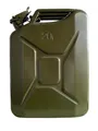 Unitec Benzinkanister 20 Liter Stahlblech olivgrün