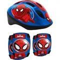 Schutzset Spider-Man blau / rot 5-teilig - Blau/Rot