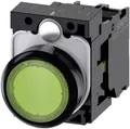 Siemens 3SU11020AB401BA0 3SU1102-0AB40-1BA0 Leuchtdrucktaster Frontring Kunststoff, Betätiger flach Grün 1St.