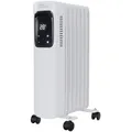 TroniTechnik® Ölradiator Elektroheizung TT-OR 307 in Weiß mit 7 Rippen und 1500 Watt, drei Heizstufen (600W, 900W, 1500W)