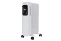 TroniTechnik Heizgerät Ölradiator in weiß, mobile Elektroheizung 7 Rippen, 1500Watt, 1500 W, energiesparend, Elektroheizung, 1500 Watt, 3 Stufen
