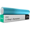 Cricut Vinylfolie Wärmeaktiviert 30 x 60 cm, Türkis/Hellblau (2009589)