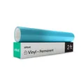 Cricut Vinyl mit wärmeaktivierter Farbveränderung (Permanent) | Türkis <-> Hellblau | 30,5cm x 61cm (12" x 24") | Selbstklebende Vinylrolle | Für alle Cricut-Schneidemaschinen